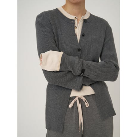 【YENN】WOOL RIB CREW CD