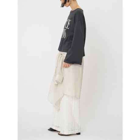 【CHIGNON】”FLOW”ｳｪｲﾌﾞﾛｺﾞTee