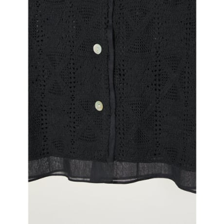 【YENN】CROCHET LACE VEST
