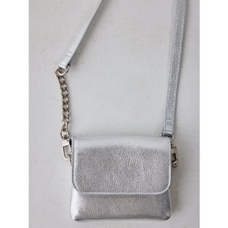 【YENN】CHAIN BELT POUCH