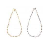 【Sea'ds mara】Oval link chain necklace