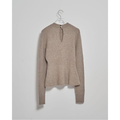 【TODAYFUL】Puffy Peplum Knit　※納期10月中～11月中