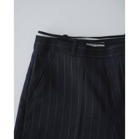 【anuke】Linen Half Pants　※納期3月上旬～4月上旬