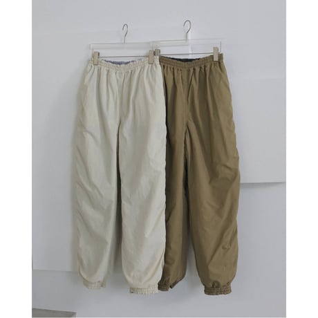 【anuke】Reversible Padding Pants　※納期12月上旬～1月上旬