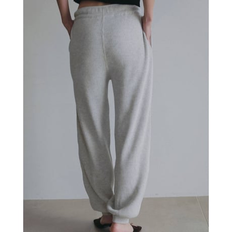 【anuke】Waffle Wide Pants　納期：8月下旬～9月下旬