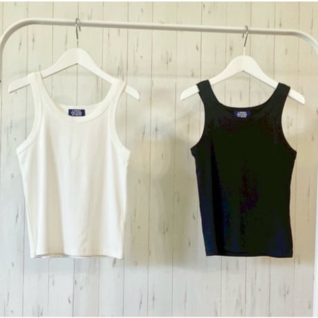 【L'ours Polaire et Bleu】ベーシックタンクトップ