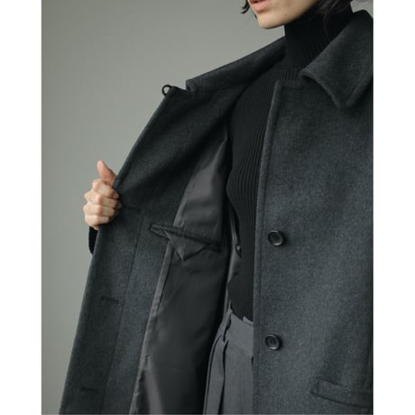 【ànuke】Wool Soutiencollar Coat　※11月上旬~12月上旬頃 発送予定