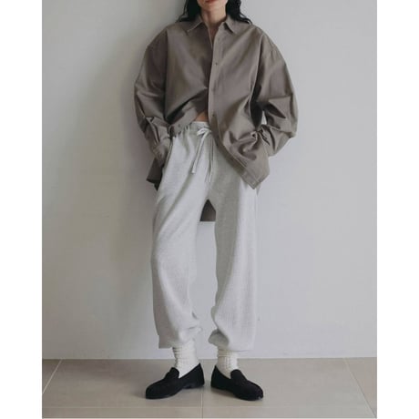 【anuke】Waffle Wide Pants　納期：8月下旬～9月下旬