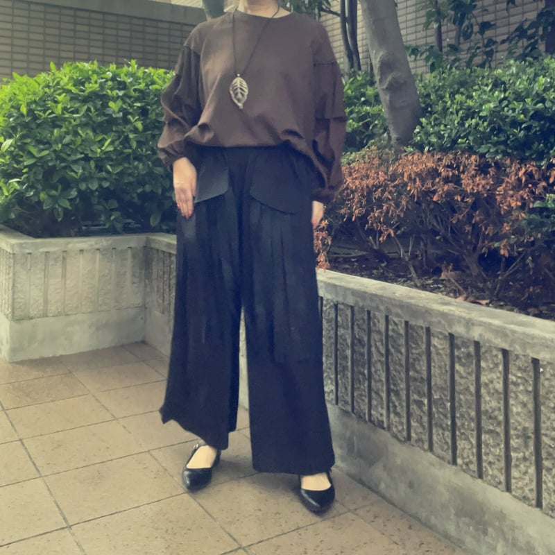 秋色ブラウントップス | Midum ミドゥム