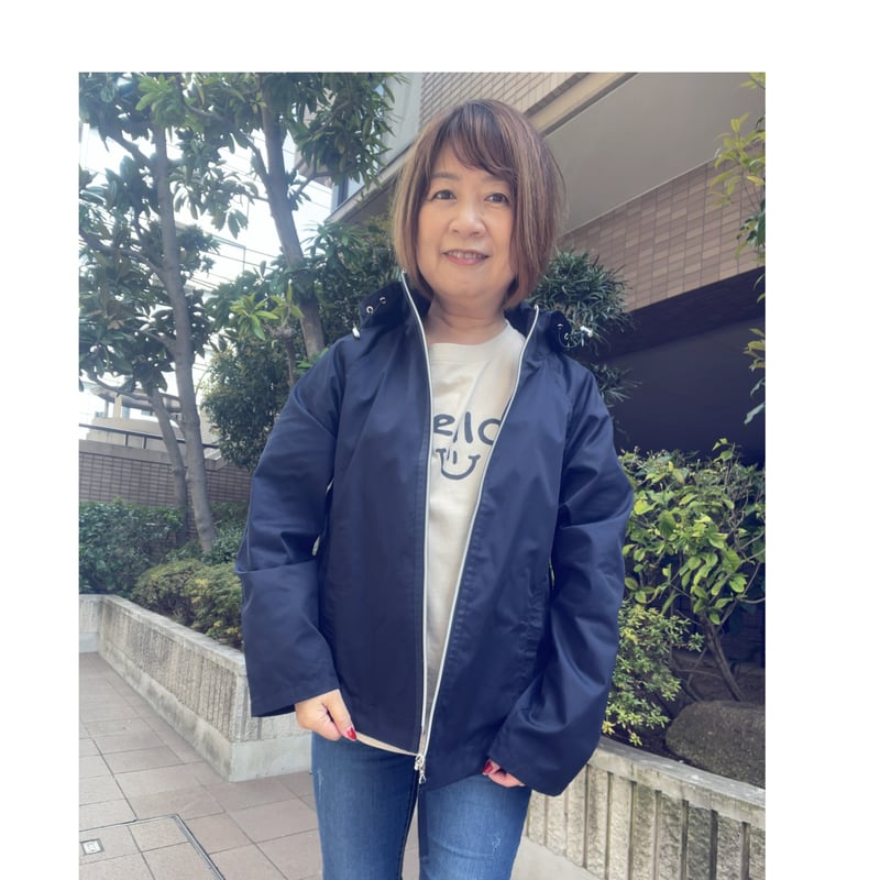 BRIEFING フード付きネイビージャケット ネイビー BRIEFING フード付きジャケット Lサイズ ダークネイビー - メルカリ