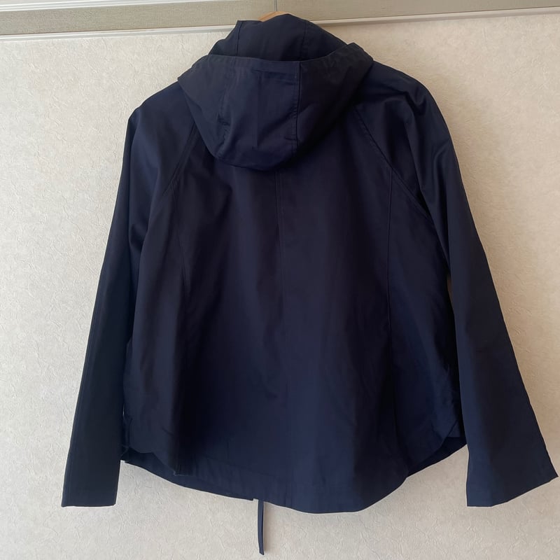 フードつきショートジャケット（ネイビーのみ） | Midum ミドゥム