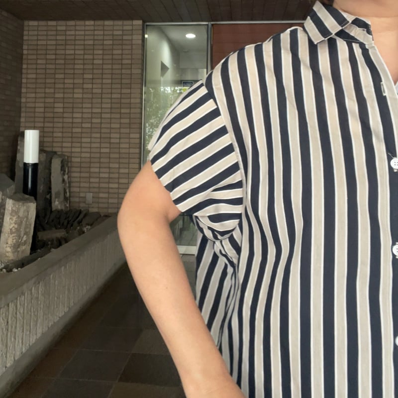 美品　PLEATS PLEASES ブラック ストライプ 長袖Tシャツ 楽天市場】期間限定200円クーポン！ストライプシャツ レディース