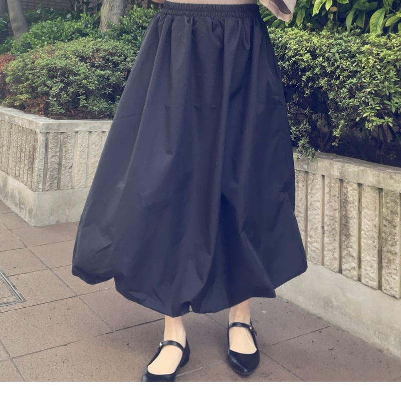 【新品】PINUE（ピヌエ） バルーンヘムスカート　ブラック 新品】PINUE（ピヌエ） バルーンヘムスカート ブラック 商品検索 - PINUE