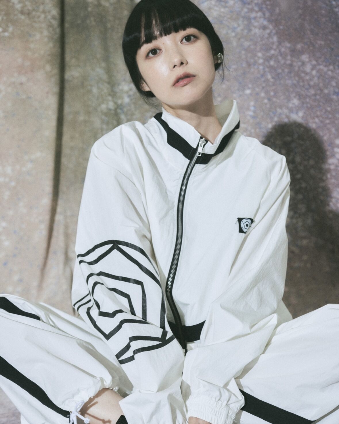 MALFUNCTION track jacket / White | 0658