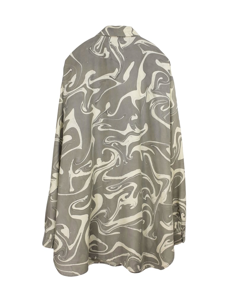 染Dullness marble shirt | 0658 