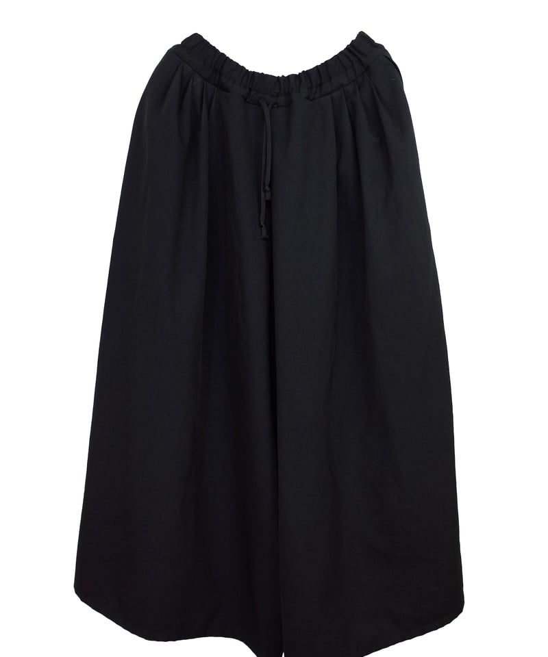 Side snap HAKAMA pants /Black | 0658 