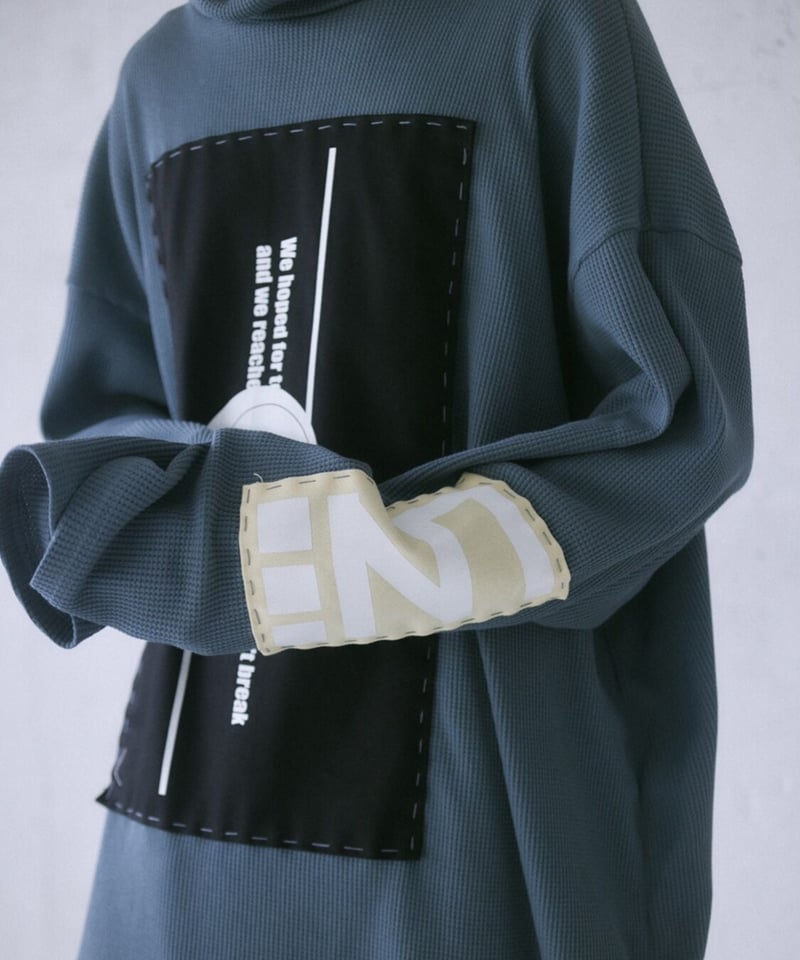 【0658】Signal turtleneck topsユニセックス