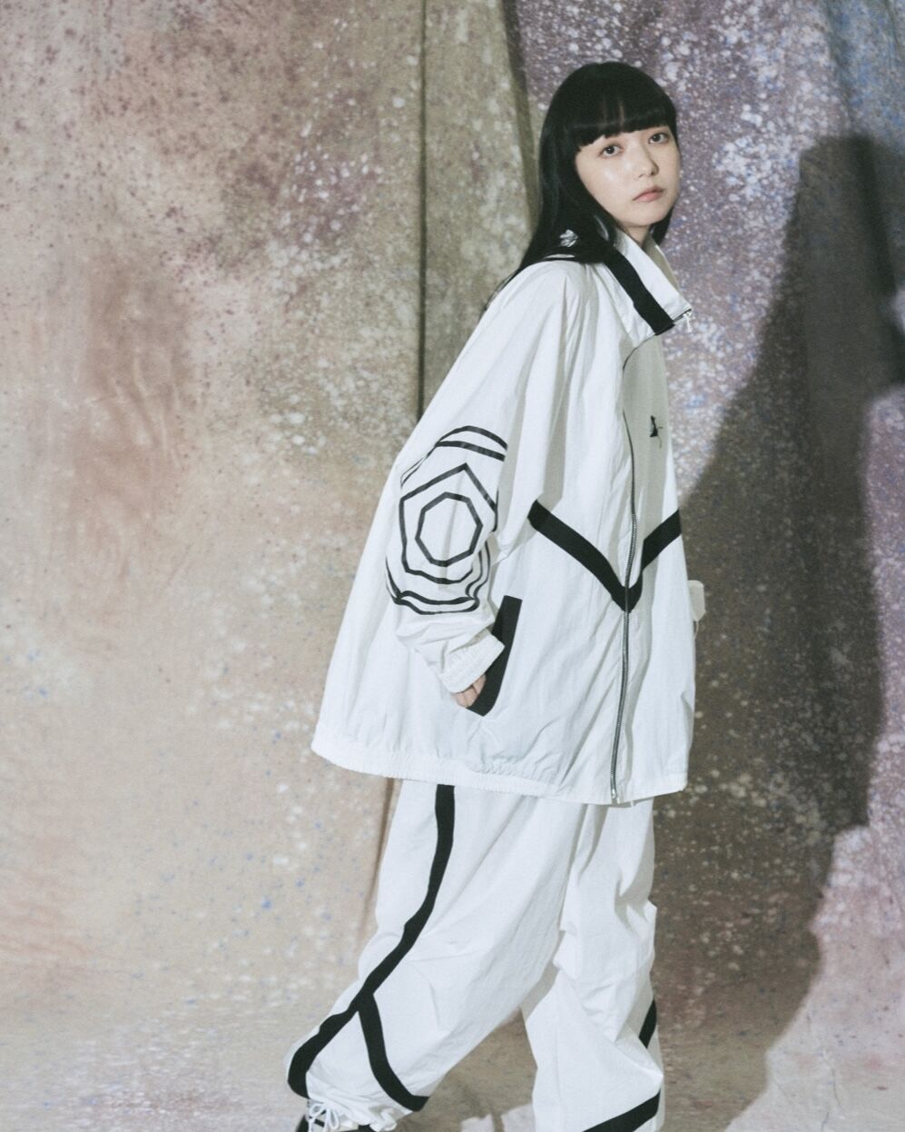 MALFUNCTION track jacket / White | 0658