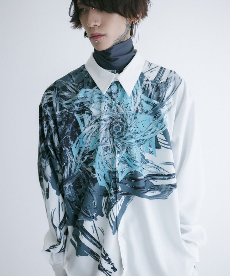 XENO FLOWER] graphic shirt | 0658