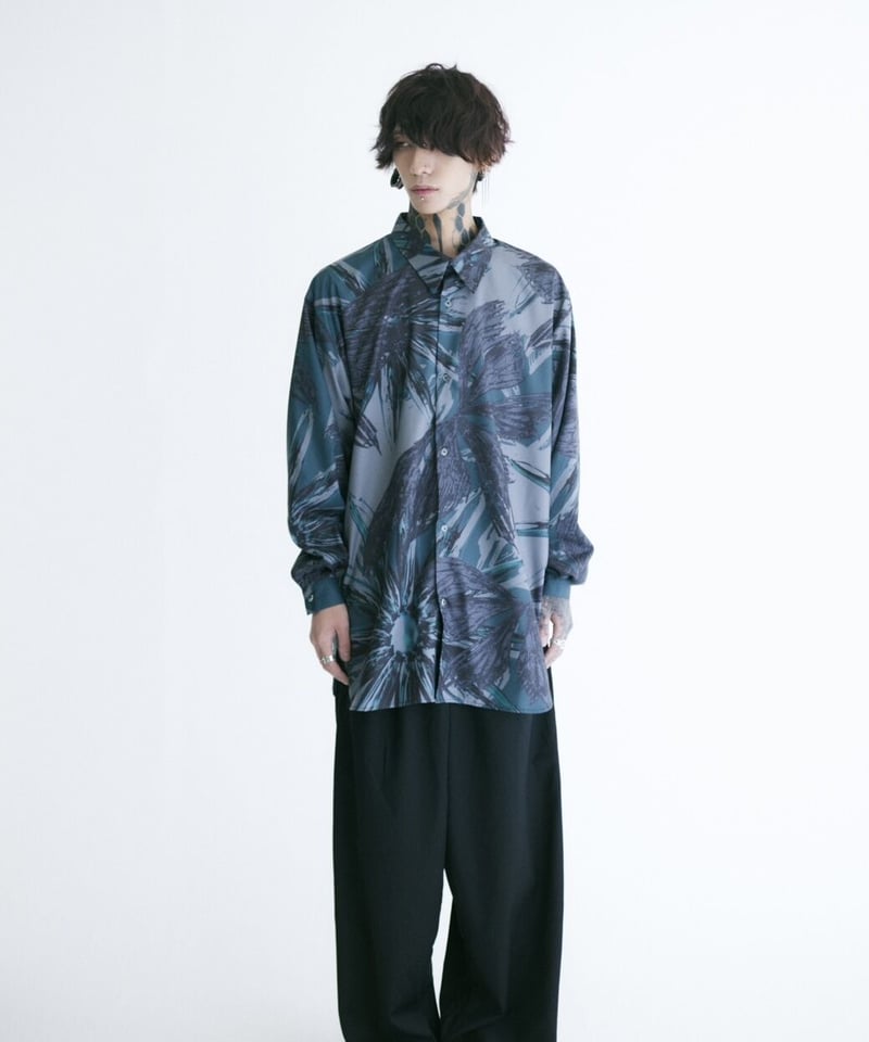 Amber garden] graphic shirt | 0658