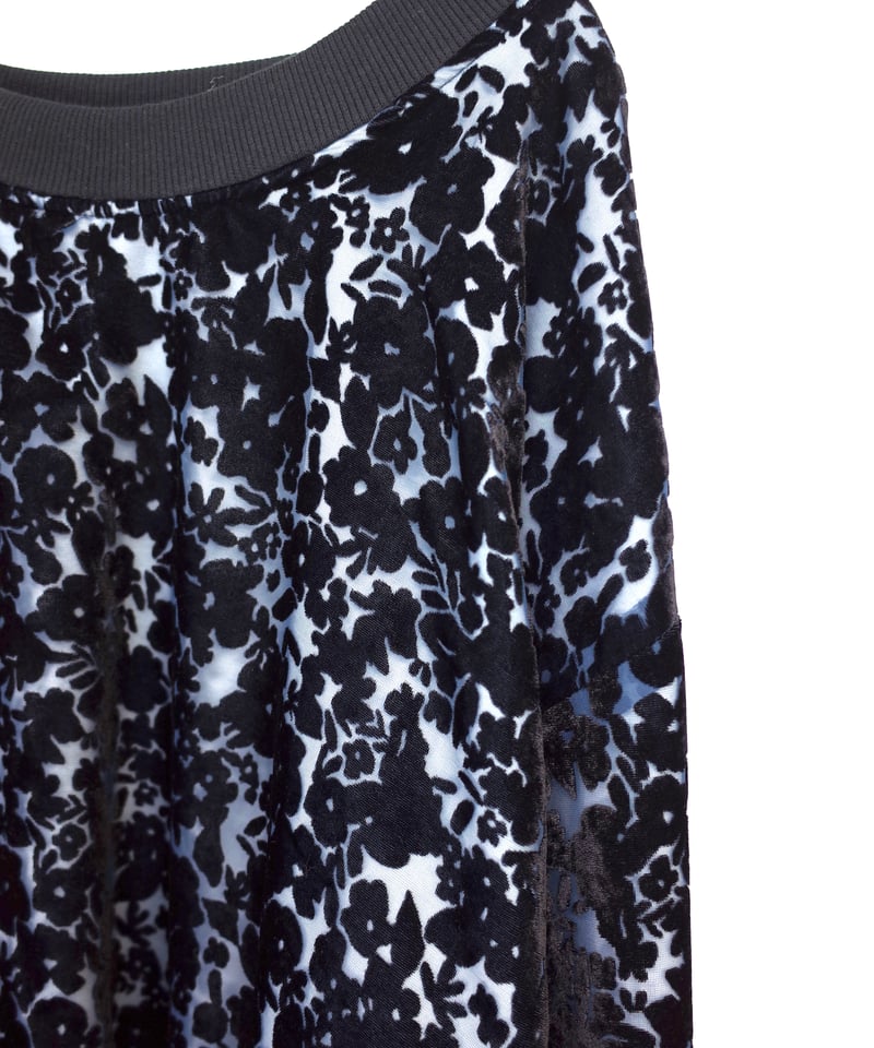Opal layered pullover / Flower | 0658