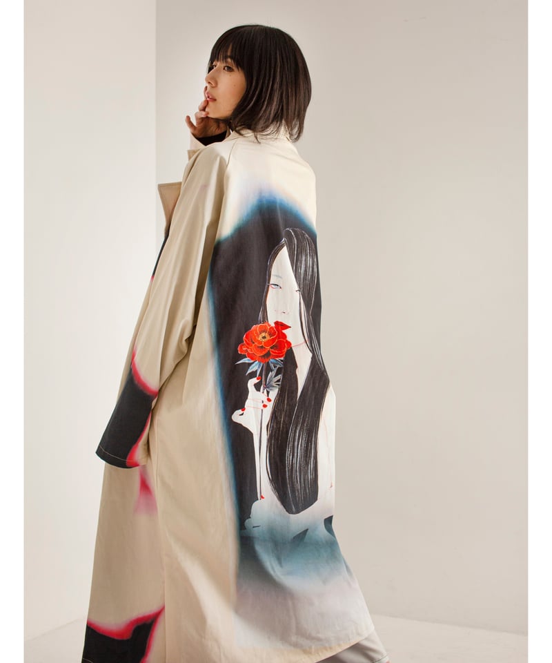 Hyouri no art coat / Beige [SAMPLE SALE] | 0658