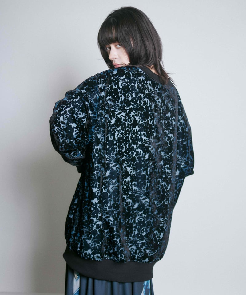 Opal layered pullover / Flower | 0658