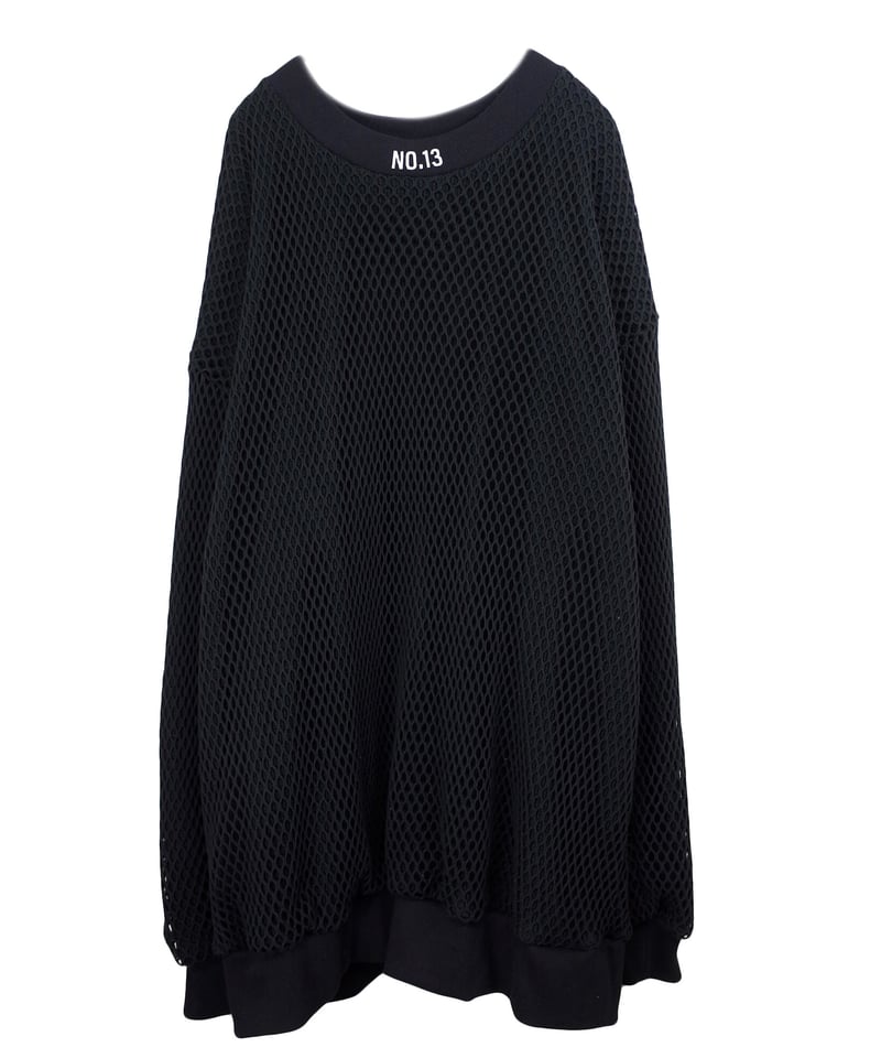 No.13 mesh layered thermal knit / 3color | 0658
