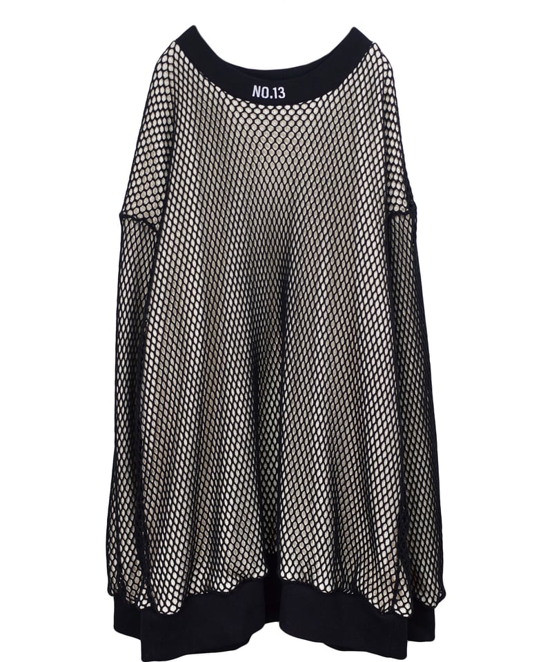 No.13 mesh layered thermal knit / 3color | 0658