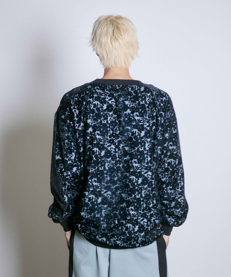 Opal layered pullover / Flower | 0658