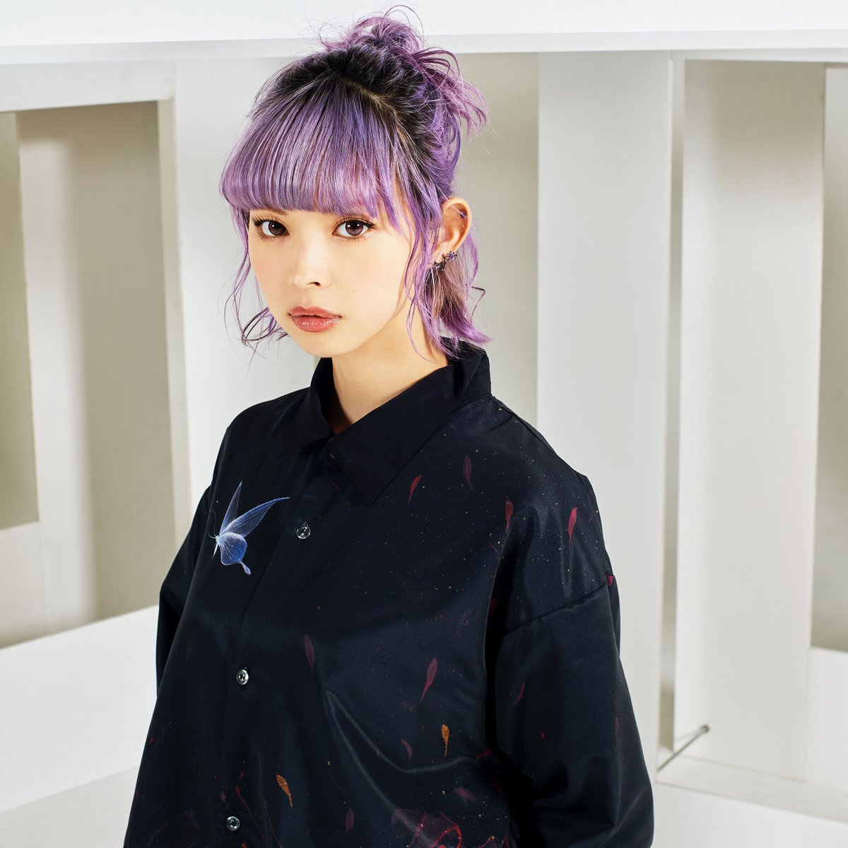 彼岸花 long shirt [Archive dead stock] | 0658