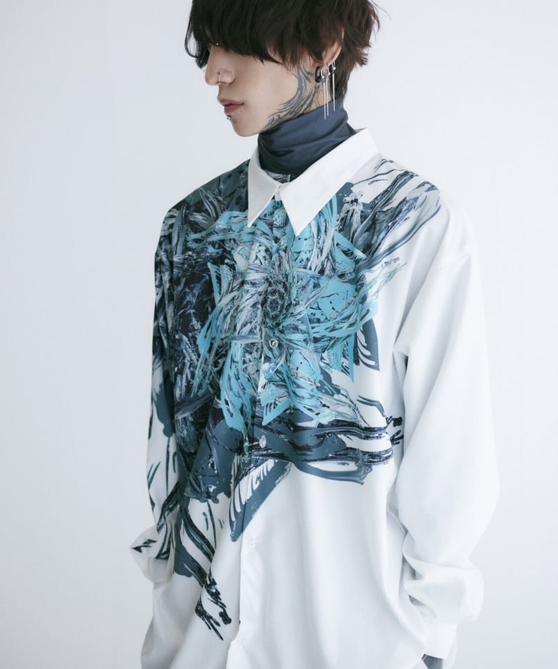XENO FLOWER] graphic shirt | 0658