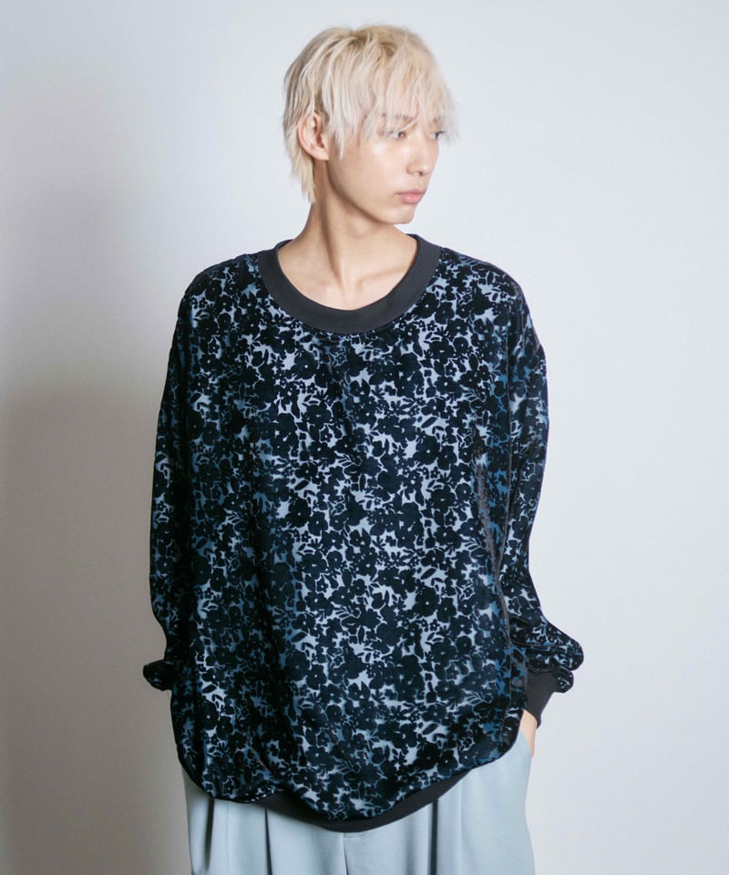Opal layered pullover / Flower | 0658