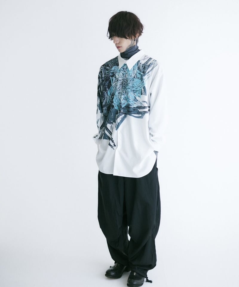 XENO FLOWER] graphic shirt | 0658