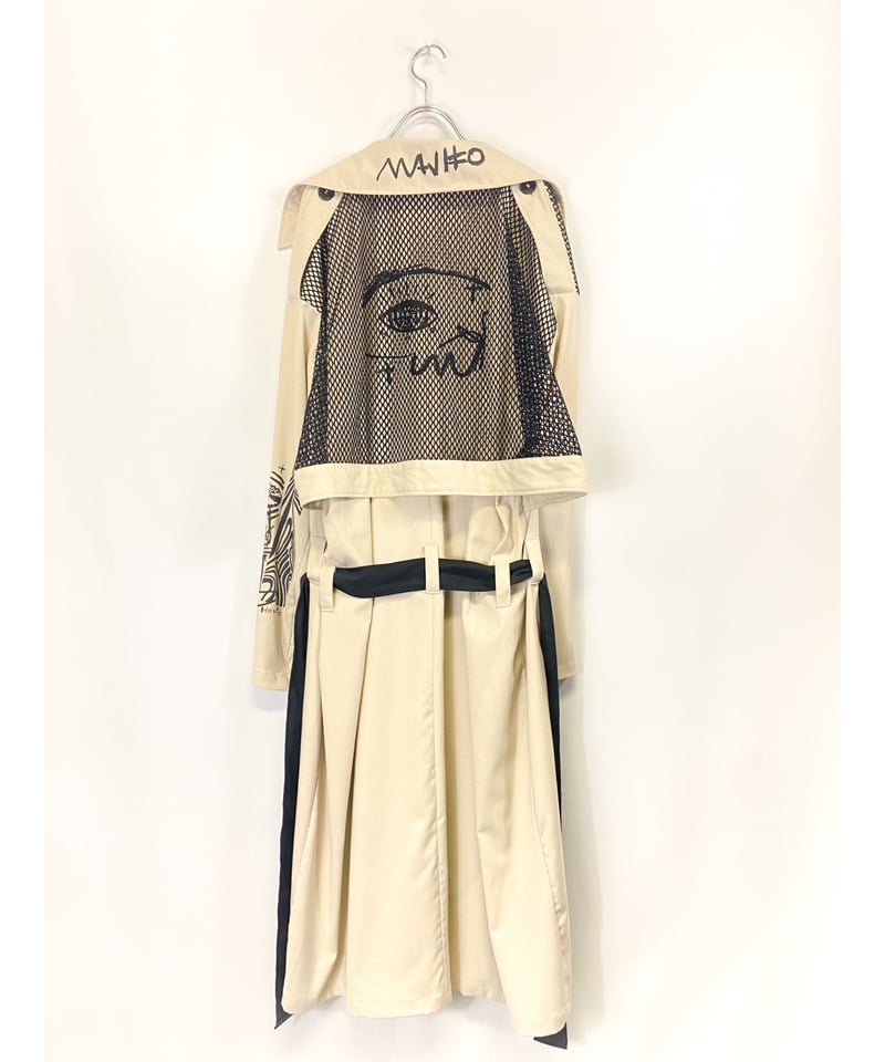 ワンダーランド】Art trench coat [SAMPLE SALE] | 0658