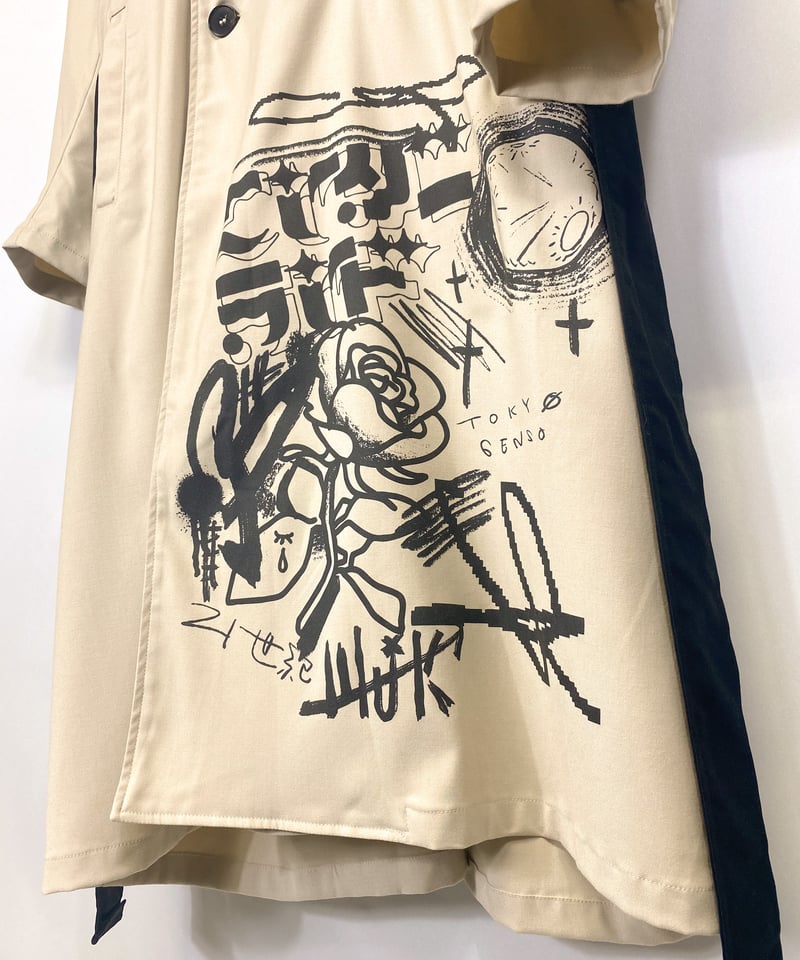 ワンダーランド】Art trench coat [SAMPLE SALE] | 0658