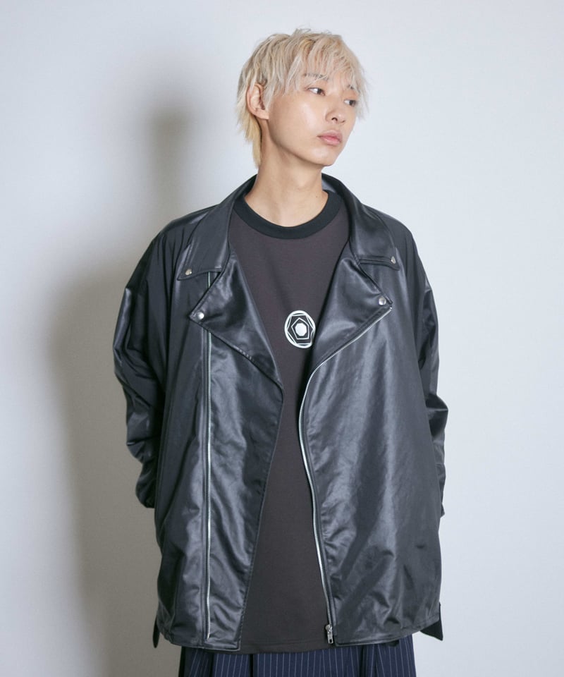 Rider's docking over blouson / Black | 0658