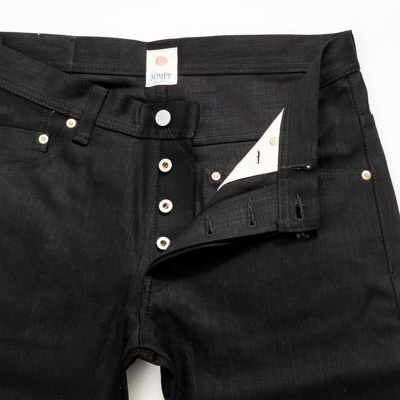 Writer's '08 Jeans - Black x Black - | somet