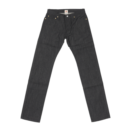 Basic Straight Jeans - Black -