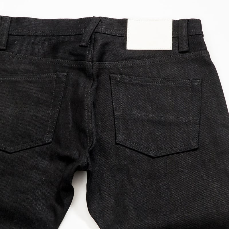 Basic Straight Jeans - Black x Black - | somet Basic Straight Jeans - Black x Black - | somet