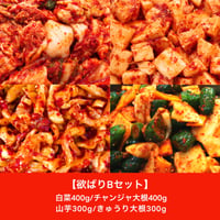 欲ばりセット(白菜・山芋・チャンジャ大根・きゅうり大根)