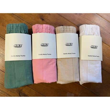 JHAKX "Comfy HEMP Trunks" 2022 Spring Summer