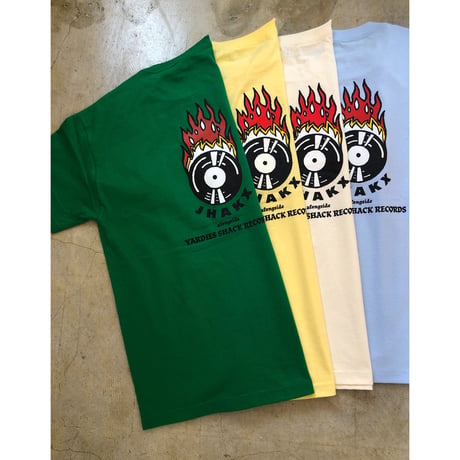 Yardies Shack Records  x  JHAKX T-shirts