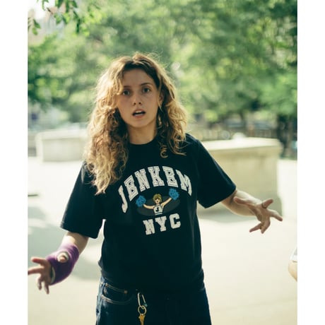 JENKEM magazine "Varsity Tee" Black