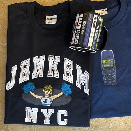 JENKEM magazine "Varsity Tee" Black