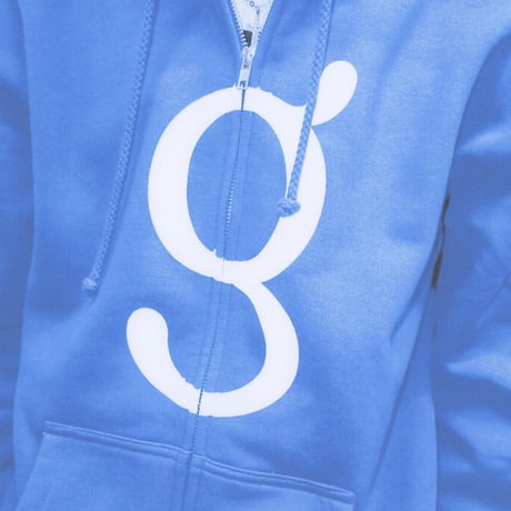 GENESIS "G Zip" Hoodie Royal/White