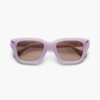 RADIO EYEWEAR "Dupe"- Crumpler x Radio Eyewear Lilac / Brown Polarised