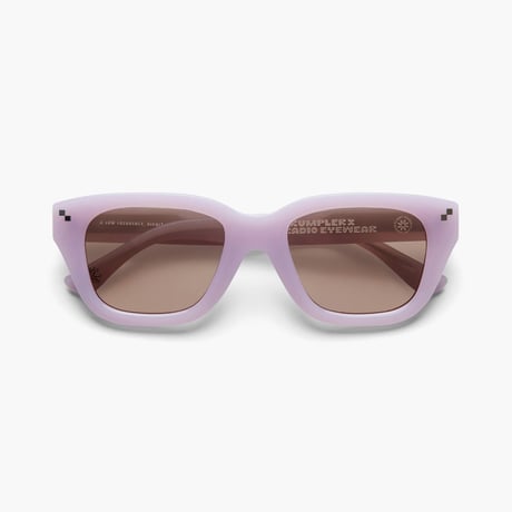 RADIO EYEWEAR "Dupe"- Crumpler x Radio Eyewear Lilac / Brown Polarised