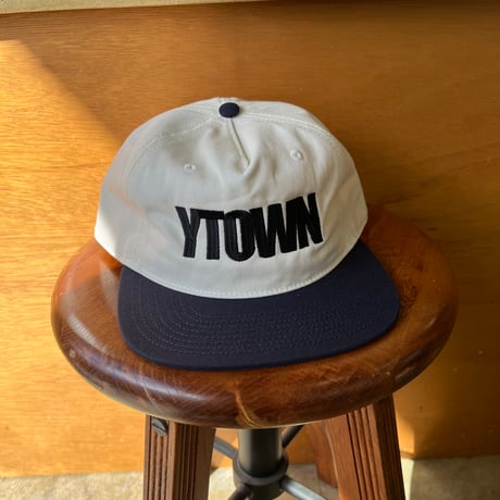 Y-Town Playaz "Hat  Navy x White