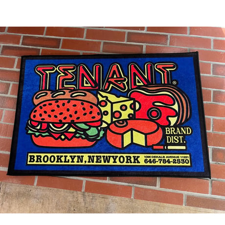 "TENANT" Skateboard shop DoorMat